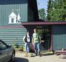 Outside of the Spenard Hostel