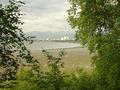 Downtown Anchorage seen across the Knik Arm from Earthquake Park