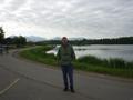 Recreational lake in Anchorage