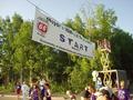 The marathon start line